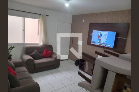 Sala de apartamento para alugar com 2 quartos, 52m² em Vila Alzira, Guarulhos