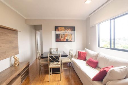 Sala de apartamento para alugar com 1 quarto, 35m² em Novo Mundo, Curitiba