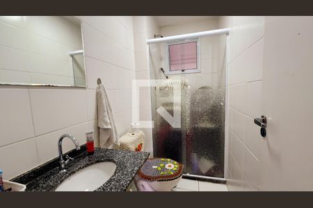 Banheiro de apartamento à venda com 3 quartos, 71m² em Vila Nambi, Jundiaí