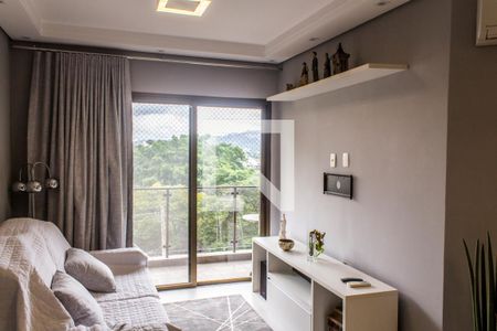 Sala de TV de apartamento à venda com 3 quartos, 116m² em Residencial Oito (alphaville), Santana de Parnaíba