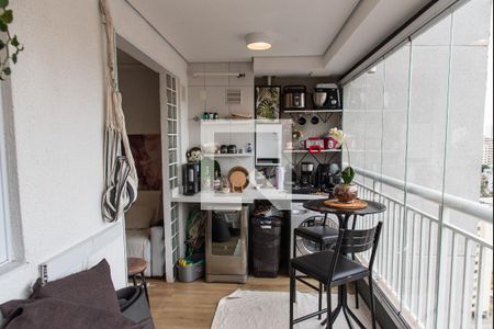 Varanda de apartamento à venda com 1 quarto, 35m² em Cambuci, São Paulo