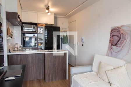 Sala de apartamento à venda com 1 quarto, 35m² em Cambuci, São Paulo