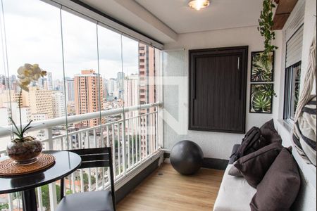 Varanda de apartamento à venda com 1 quarto, 35m² em Cambuci, São Paulo