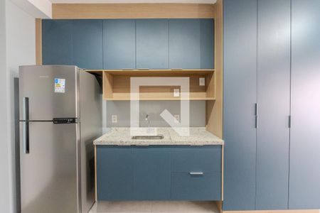 Studio/Cozinha de kitnet/studio para alugar com 1 quarto, 23m² em Paraíso, São Paulo