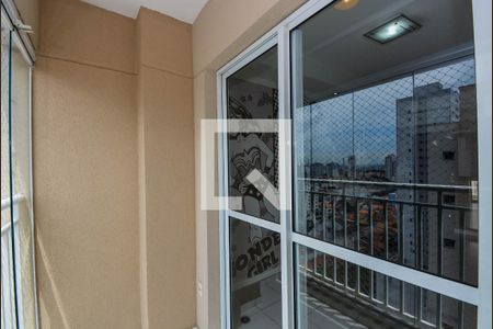 Varanda da Sala de apartamento à venda com 2 quartos, 56m² em Vila Rosalia, Guarulhos