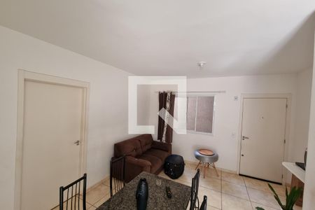 Sala de apartamento para alugar com 2 quartos, 45m² em Jardim Florestan Fernandes, Ribeirão Preto