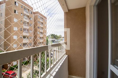 Varanda da Sala de apartamento para alugar com 2 quartos, 50m² em Vila Hortência, Sorocaba