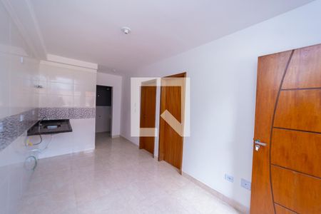 Sala/Cozinha de apartamento à venda com 2 quartos, 38m² em Vila Dalila, São Paulo