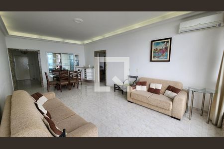 Sala de apartamento para alugar com 2 quartos, 110m² em Aparecida, Santos