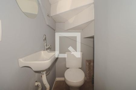 Lavabo de casa de condomínio à venda com 2 quartos, 70m² em Sarandi, Porto Alegre