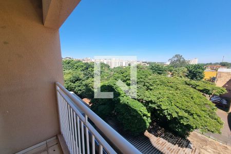 Varanda da Sala de apartamento para alugar com 2 quartos, 56m² em Jardim Anhanguera, Ribeirão Preto