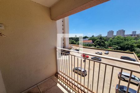 Sala de apartamento para alugar com 2 quartos, 56m² em Jardim Anhanguera, Ribeirão Preto