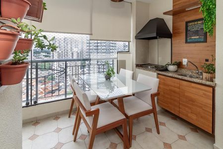 Varanda Sala de apartamento à venda com 3 quartos, 84m² em Vila Leopoldina, São Paulo