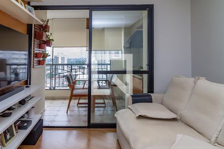 Varanda Sala de apartamento à venda com 3 quartos, 84m² em Vila Leopoldina, São Paulo