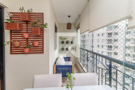 Varanda Sala de apartamento à venda com 3 quartos, 84m² em Vila Leopoldina, São Paulo