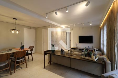 Sala de apartamento à venda com 3 quartos, 120m² em Jardim, Santo André