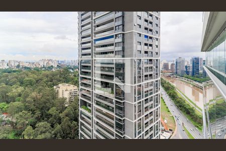 Vista da Sala de apartamento à venda com 3 quartos, 261m² em  Vila Cordeiro, São Paulo