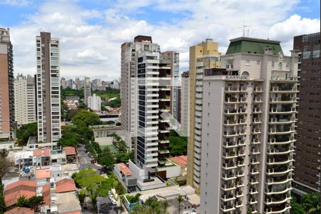 Vista da varanda da sala de apartamento para alugar com 1 quarto, 47m² em Vila Mariana, São Paulo