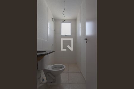 Banheiro da Suíte de apartamento à venda com 2 quartos, 55m² em Jardim Guanabara, Belo Horizonte