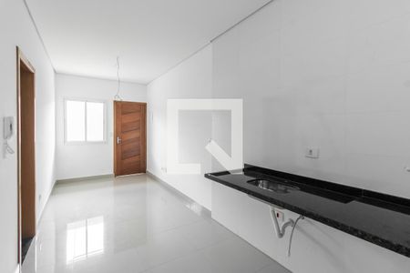 Sala + Cozinha de apartamento à venda com 2 quartos, 42m² em Vila Costa Melo, São Paulo