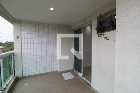 Varanda  de apartamento à venda com 3 quartos, 91m² em Pechincha, Rio de Janeiro