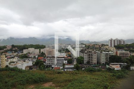 Varanda - Vista de apartamento à venda com 3 quartos, 91m² em Pechincha, Rio de Janeiro