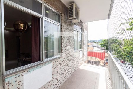 Varanda de apartamento à venda com 3 quartos, 88m² em Cascadura, Rio de Janeiro