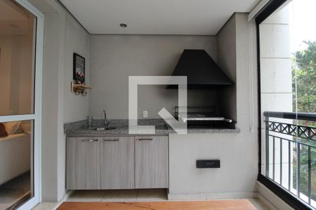 Varanda Gourmet de apartamento à venda com 3 quartos, 175m² em Vila Uberabinha, São Paulo