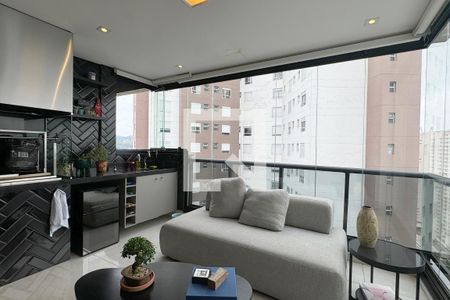 Varanda gourmet de apartamento para alugar com 2 quartos, 112m² em Empresarial 18 do Forte, Barueri