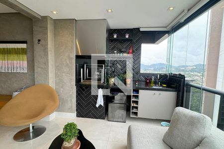 Varanda gourmet de apartamento para alugar com 2 quartos, 112m² em Empresarial 18 do Forte, Barueri