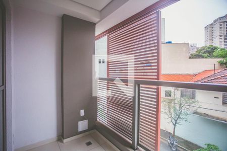 Varanda de kitnet/studio para alugar com 1 quarto, 26m² em Mirandópolis, São Paulo