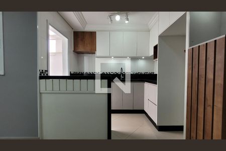 Cozinha  de apartamento à venda com 2 quartos, 54m² em Bangú, Santo André