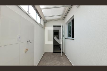 Lavanderia  de apartamento à venda com 2 quartos, 54m² em Bangú, Santo André