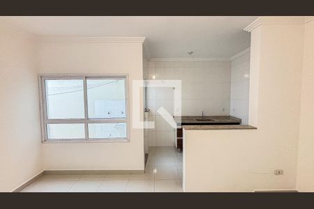 Sala - Sala de Jantar de apartamento para alugar com 3 quartos, 68m² em Vila Alzira, Santo André