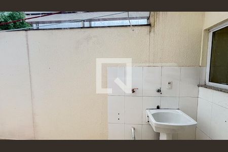 Área de Serviço de apartamento para alugar com 3 quartos, 68m² em Vila Alzira, Santo André