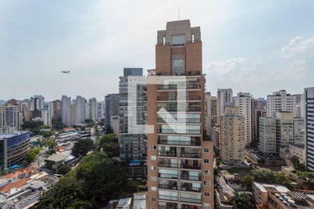 Vista Varanda Sala de apartamento à venda com 3 quartos, 158m² em Vila Nova Conceição, São Paulo