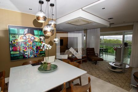 Sala de apartamento para alugar com 3 quartos, 156m² em Barra da Tijuca, Rio de Janeiro