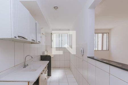 Cozinha de apartamento para alugar com 2 quartos, 49m² em Monte Castelo, São José dos Campos