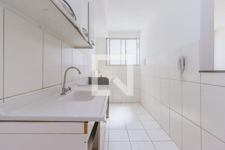 Cozinha de apartamento para alugar com 2 quartos, 49m² em Monte Castelo, São José dos Campos