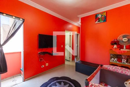 Sala de apartamento à venda com 2 quartos, 48m² em Paulicéia, São Bernardo do Campo