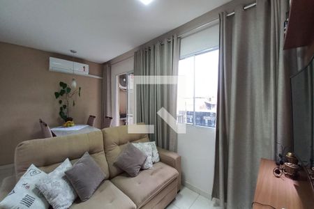 Sala de apartamento à venda com 2 quartos, 57m² em Parque Fazendinha, Campinas