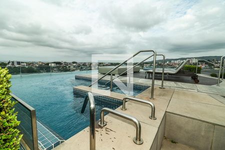 Área comum - Piscina de apartamento à venda com 0 quarto, 39m² em Chácara das Pedras, Porto Alegre