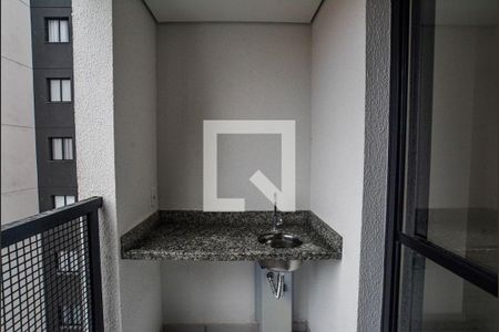 Varanda da Sala de apartamento para alugar com 2 quartos, 45m² em Parque Oratório, Santo André