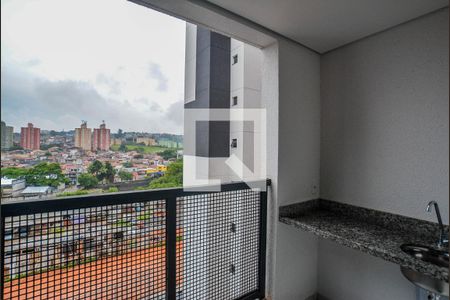 Varanda da Sala de apartamento para alugar com 2 quartos, 45m² em Parque Oratório, Santo André