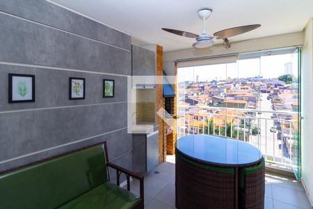 Varanda gourmet de apartamento à venda com 3 quartos, 85m² em Vila Prudente, São Paulo