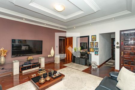 Sala de casa à venda com 3 quartos, 386m² em Piraporinha, Diadema