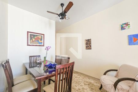 Sala de apartamento para alugar com 3 quartos, 90m² em Barra Funda, Guarujá