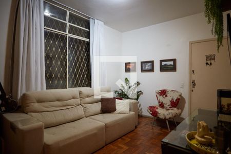 Sala de apartamento à venda com 3 quartos, 98m² em Sion, Belo Horizonte