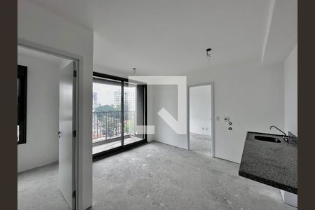 Sala  de apartamento à venda com 2 quartos, 42m² em Santo Amaro, São Paulo