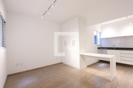 Studio - ambiente quarto de kitnet/studio para alugar com 1 quarto, 29m² em Vila Independencia, São Paulo